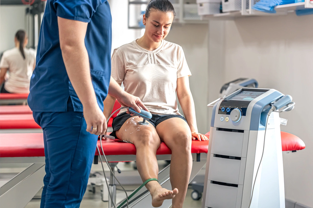 Emsella treatment session for pelvic floor muscles